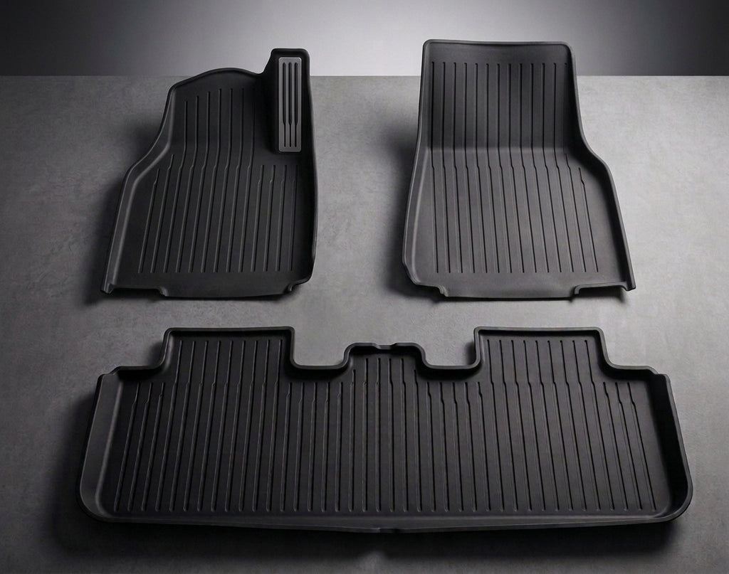 All-Weather Floor Mats for Model Y Juniper
