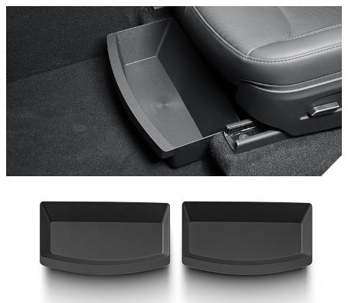 Under-Seat Storage Trays (2 pcs) for Model Y Juniper
