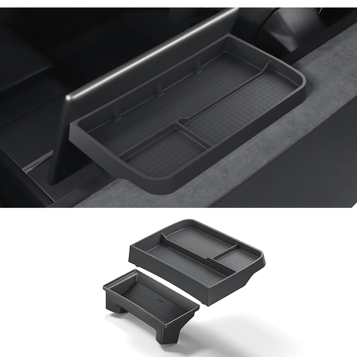 Dashboard Behind-Screen Storage Organizer