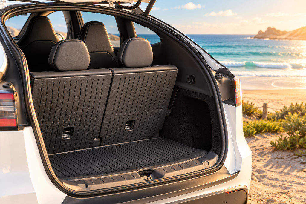 3rd Row Seatback Protector & Cargo Mat for Model Y L